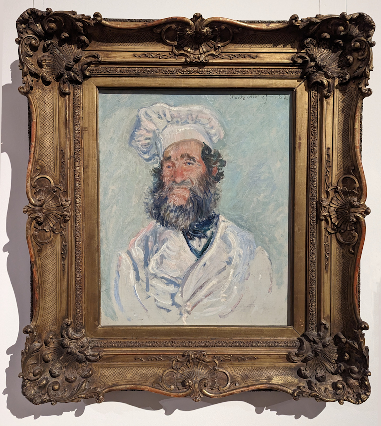 Portrait of Père Paul (or Der Koch) by Claude Monet, 1882